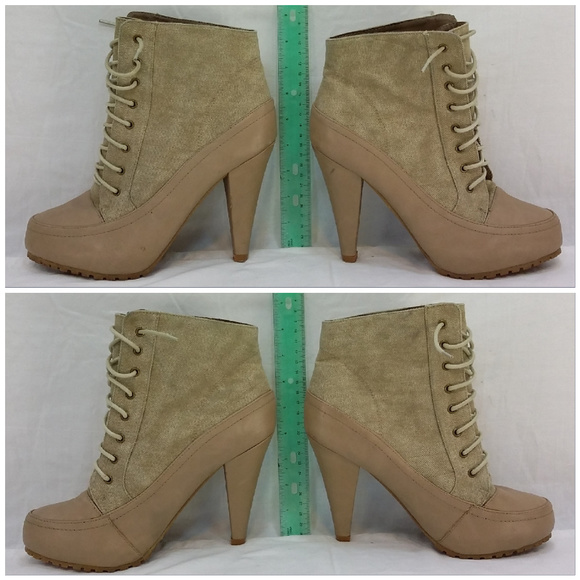 DBDK, Lace Up Booties, size 10 - Picture 3 of 8